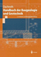 Handbuch der Baugeologie und Geotechnik - Dachroth, Wolfgang R.