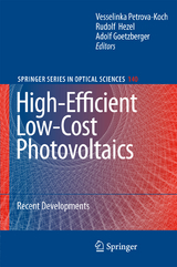 High-Efficient Low-Cost Photovoltaics - 