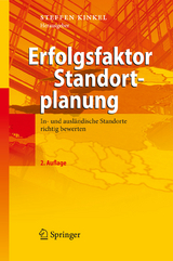 Erfolgsfaktor Standortplanung - Kinkel, Steffen