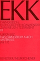 Evangelisch-Katholischer Kommentar zum Neuen Testament, EKK, Bd.1/1 Das Evangelium nach Matthäus: EKK I/1, Mt 1-7