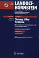 Selected Systems from Al-Fe-V to Al-Ni-Zr (Landolt-Börnstein: Numerical Data and Functional Relationships in Science and Technology - New Series, 11A3)