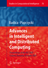 Advances in Intelligent and Distributed Computing - 