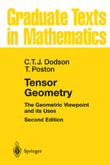 Tensor Geometry - C. T. J. Dodson, Timothy Poston