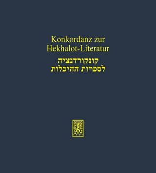 Konkordanz zur Hekhalot-Literatur - Klaus Herrmann; Gottfried Reeg