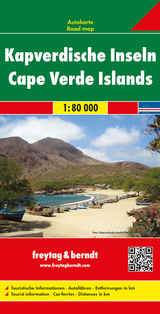 Kapverdische Inseln, Autokarte 1:80.000 - 