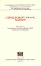 Gesellschaft, Staat, Nation (Veröffentlichungen der Kommission für Philosophie und Pädagogik)