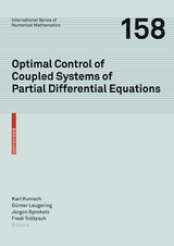 Optimal Control of Coupled Systems of Partial Differential Equations - 