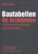 Schneider-Bautabellen für Architekten - 