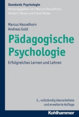 Pädagogische Psychologie - Hasselhorn, Marcus; Gold, Andreas
