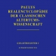Realencyclopädie der classischen Altertumswissenschaft: Register. Teil 1: Alphabetischer Teil (Pauly-Wissowa)