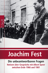 Die unbeantwortbaren Fragen - Joachim Fest