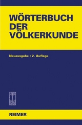 Wörterbuch der Völkerkunde - Hirschberg, Walter