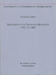 Dokumente zur Telemann-Rezeption 1767 bis 1907