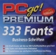 333 Fonts, Business-Schriften, 1 CD-ROM