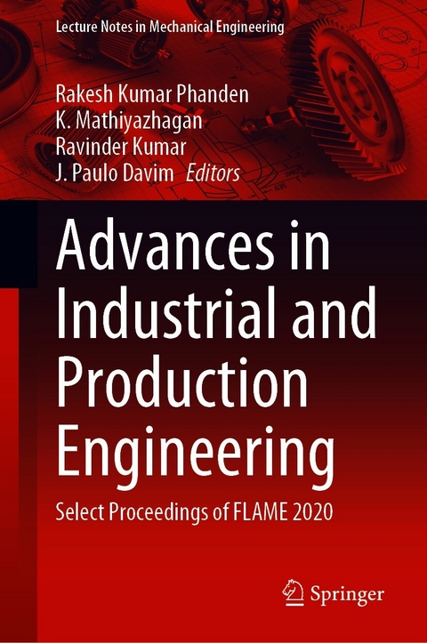 Advances in Industrial and Production Engineering - 