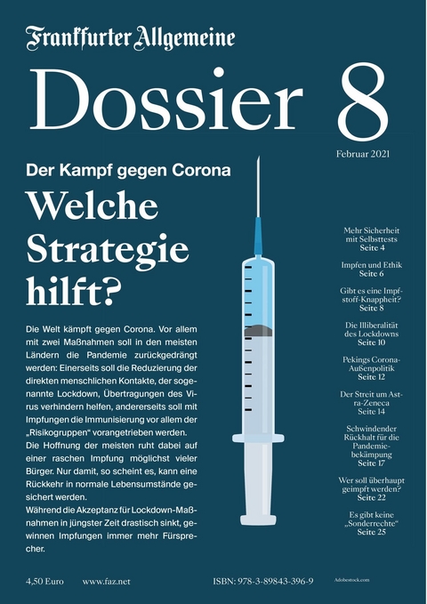 Der Kampf gegen Corona -  Frankfurter Allgemeine Archiv