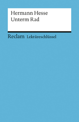 Lektüreschlüssel zu Hermann Hesse: Unterm Rad - Georg Patzer