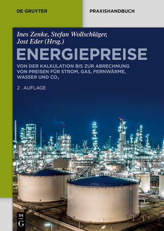 Energiepreise - Ines Zenke; Stefan Wollschläger; Jost Eder