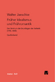Früher Idealismus und Frühromantik Walter Jaeschke Editor
