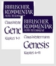 Biblischer Kommentar Altes Testament, Bd.1/1, Genesis 1-11 (BK I/1), 2 Bde.: Studienausgabe (Biblischer Kommentar Altes Testament - Studienausgaben)