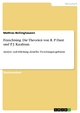 Franchising: Die Theorien von R. P. Dant und P. J. Kaufman - Mathias Bellinghausen
