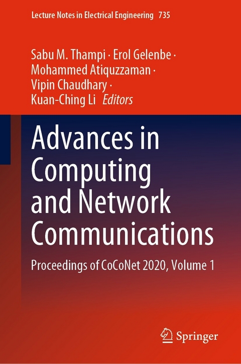 Advances in Computing and Network Communications - 