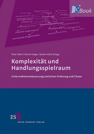 Komplexität und Handlungsspielraum - Peter Eberl; Daniel Geiger; Jochen Koch
