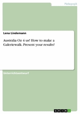 Australia Oz 4 us! How to make a Galeriewalk. Present your results! - Lena Lindemann