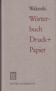 Wörterbuch Druck + Papier