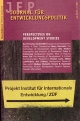 Journal für Entwicklungspolitik 2007/2: Perspectives on development studies (Journal für Entwicklungspolitik - JEP)