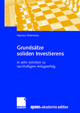 Grundsätze soliden Investierens - Hannes Peterreins