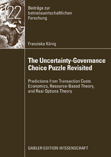 The Uncertainty-Governance Choice Puzzle Revisited - Franziska König