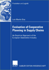 Evaluation of Cooperative Planning in Supply Chains - Luis Martín Díaz