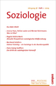 Soziologie Jg. 38 (2009) 1: Forum der Deutschen Gesellschaft für Soziologie ISSN 0340-918X