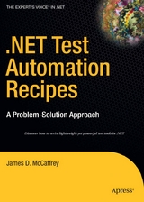 .NET Test Automation Recipes -  James McCaffrey