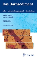 Das Harnsediment - Althof, Sabine; Kindler, Joachim