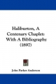 Haliburton, a Centenary Chaplet - John Parker Anderson