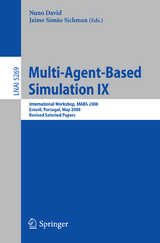 Multi-Agent-Based Simulation IX - 