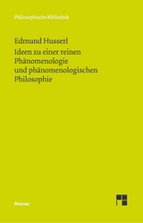 Ideen zu einer reinen Phänomenologie und phänomenologischen Philosophie - Edmund Husserl