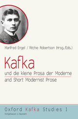 Kafka and Short Modernist Prose - 