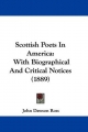 Scottish Poets in America - John Dawson Ross