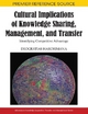 Cultural Implications of Knowledge Sharing, Management and Transfer - Deogratias Harorimana