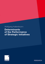 Determinants of the Performance of Strategic Initiatives - Wolfgang Kaltenbrunn