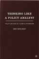 Thinking Like a Policy Analyst - Iris Geva-May