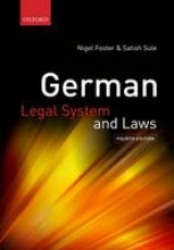 German Legal System and Laws - Foster, Nigel; Sule, Satish