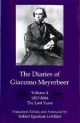 The Diaries of Giacomo Meyerbeer: The Last Years 1857-1864