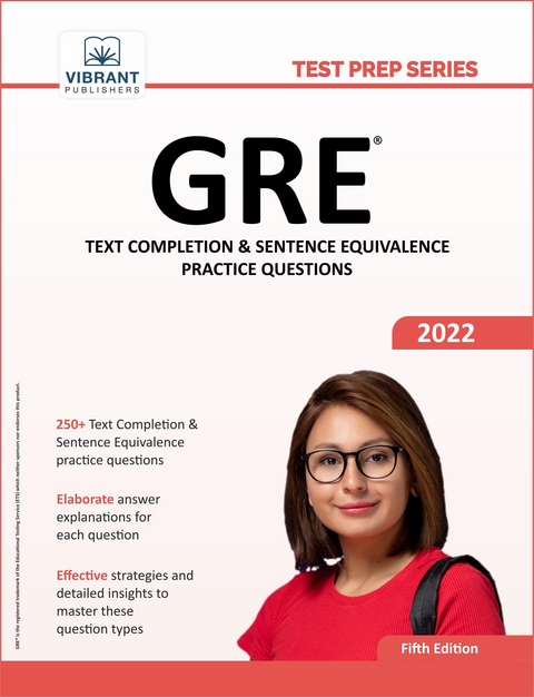 GRE Text Completion and Sentence Equivalence Practice Questions -  Vibrant Publishers