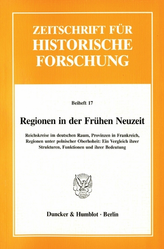 Regionen in der Frühen Neuzeit. - Peter Claus Hartmann