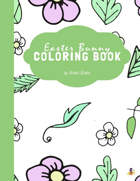 Easter Bunny Coloring Book for Kids Ages 3+ (Printable Version) - Sheba Blake
