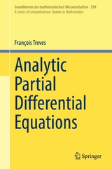 Analytic Partial Differential Equations -  François Treves